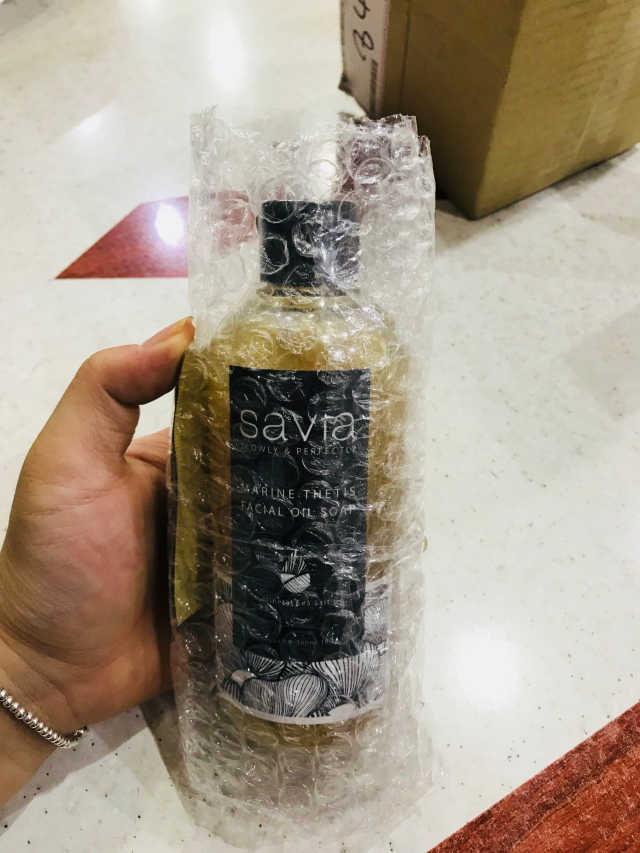 사비아 마린 테티스 페이셜 오일 솝 리뷰 사진