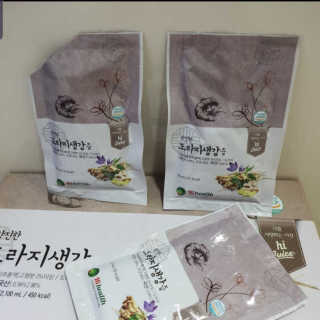 [하이헬스] 환절기에 좋은 참진한 도라지생강즙 30포 — 5점을 준 리뷰어가 2019년 11월 올린 사용 사진