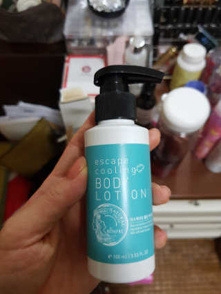Bonfre 봉프레 이스케이프 쿨링 바디로션100 — 5점을 준 리뷰어가 2019년 8월 올린 사용 사진