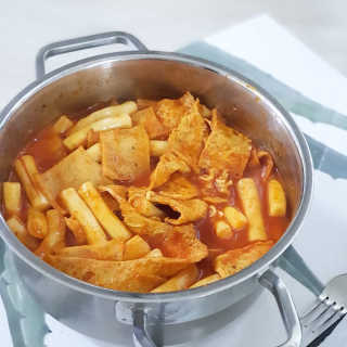 화곡미담 옛날 떡볶이 — 5점을 준 리뷰어가 2020년 2월 올린 사용 사진