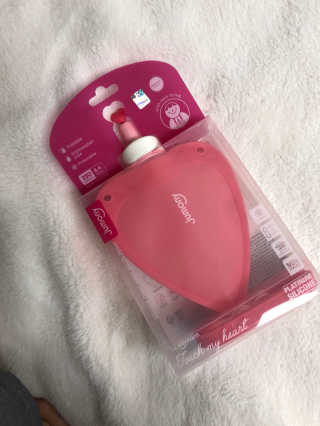 실리만 실리콘 하트 물주머니 250ml WSK 424 — 5점을 준 리뷰어가 2018년 3월 올린 사용 사진