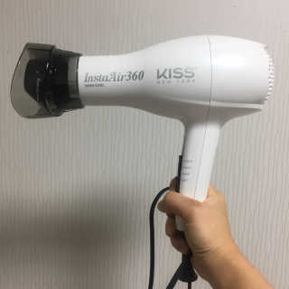 키스뉴욕 인스타에어 360 드라이기 — 4.67점을 준 리뷰어가 2018년 1월 올린 사용 사진