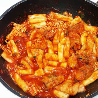 화곡미담 옛날 떡볶이 — 2점을 준 리뷰어가 2020년 3월 올린 사용 사진