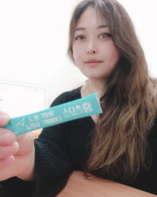 홍쓰다스 다이어트유산균, 체지방감소와 장건강개선 — 4.5점을 준 리뷰어가 2019년 8월 올린 사용 사진