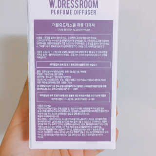 더블유드레스룸 퍼퓸 디퓨저 70ml — 4.17점을 준 리뷰어가 2018년 7월 올린 사용 사진