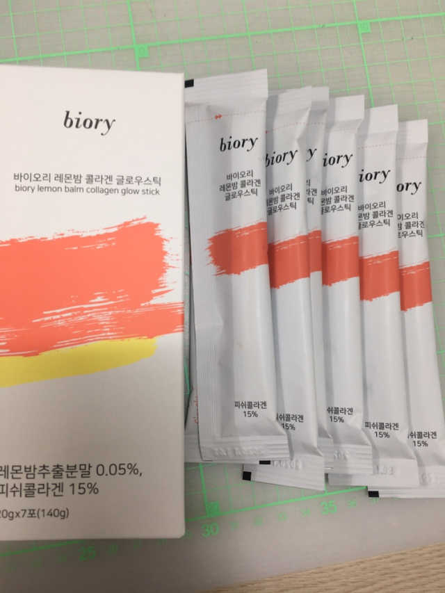 바이오리 레몬밤콜라겐 글로우스틱 리뷰 사진