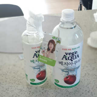 베지아쿠아 475ml + 리필 1000ml 1Set — 5점을 준 리뷰어가 2019년 10월 올린 사용 사진