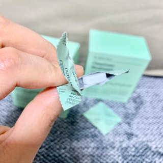 the naked object 발포가글 츄그린 그린티민트 — 5점을 준 리뷰어가 2020년 1월 올린 사용 사진