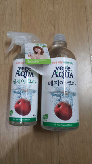 베지아쿠아 475ml + 리필 1000ml 1Set — 5점을 준 리뷰어가 2019년 11월 올린 사용 사진