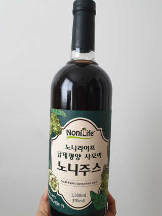 장수농가 남태평양 사모아 노니 원액 1L or 200mlx10팩 중 택 1 — 5점을 준 리뷰어가 2019년 1월 올린 사용 사진