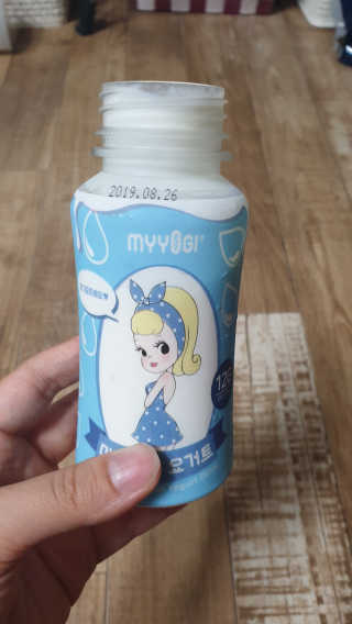 마이요기 요거트 — 5점을 준 리뷰어가 2019년 8월 올린 사용 사진