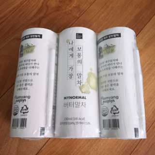 마이노멀 버터말차 - 방탄말차 6개입 — 5점을 준 리뷰어가 2019년 8월 올린 사용 사진