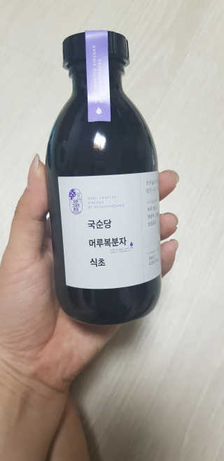 국순당식초 국순당 과일식초 3종 — 5점을 준 리뷰어가 2018년 9월 올린 사용 사진