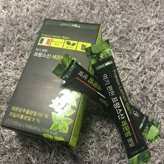 로하스웰 프랑스산 레몬밤 분말 — 3.17점을 준 리뷰어가 2018년 6월 올린 사용 사진