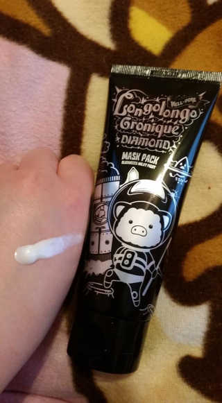 엘리자베카 Elizavecca  LongoLongo Gronique Diamond Mask Pack — 3.67점을 준 리뷰어가 2018년 7월 올린 사용 사진