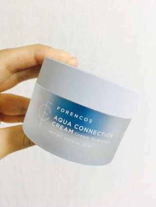 포렌코즈 아쿠아 커넥션 크림 — 5점을 준 리뷰어가 2017년 8월 올린 사용 사진
