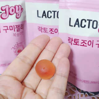 락토조이 구미젤리 복숭아맛 — 5점을 준 리뷰어가 2019년 8월 올린 사용 사진