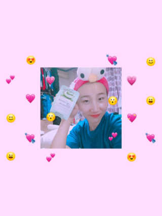 셀레뷰 슈퍼 모이스처 수딩젤 — 5점을 준 리뷰어가 2018년 3월 올린 사용 사진