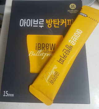 한국맥널티 아이브루 방탄커피 — 3점을 준 리뷰어가 2019년 9월 올린 사용 사진