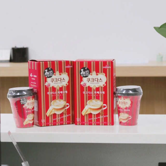 쟈뎅 까페모리 쿠크다스 까페라떼 리뷰 사진