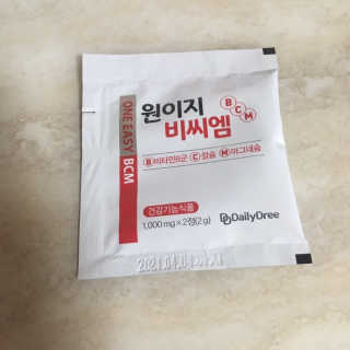 데일리드리 원이지비씨엠 — 5점을 준 리뷰어가 2019년 8월 올린 사용 사진