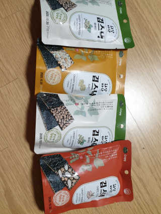 더빈트 와삭바삭 김스낵 — 4점을 준 리뷰어가 2019년 12월 올린 사용 사진