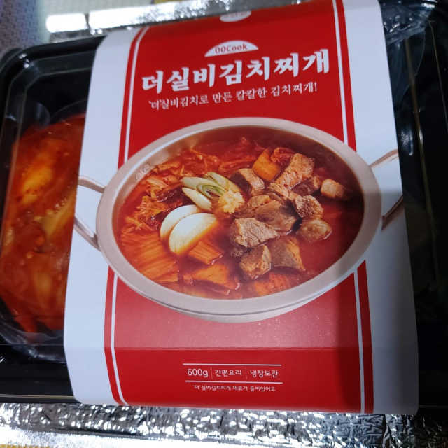 땡땡쿡 더실비김치찌개 2인분 710g 라면사리 포함 리뷰 사진