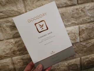 GoodDay Skincare GoodDay 강황 마스크 — 5점을 준 리뷰어가 2020년 3월 올린 사용 사진