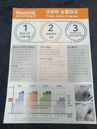 잠보아 뉴트리페어 굿바이 티어스테인 — 5점을 준 리뷰어가 2020년 1월 올린 사용 사진