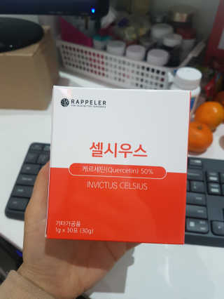라플레 염증을 청소하는 퀘르세틴, 셀시우스 — 5점을 준 리뷰어가 2019년 12월 올린 사용 사진