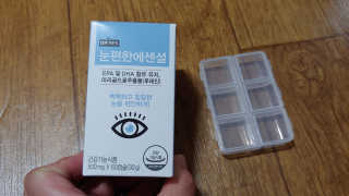 일맥네이처스퀘어 눈편한에센셜 — 4점을 준 리뷰어가 2019년 7월 올린 사용 사진