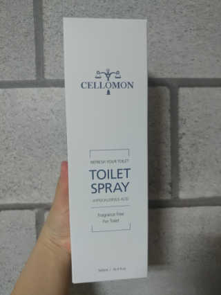 셀로몬 토일렛 스프레이 500ml — 3.83점을 준 리뷰어가 2018년 5월 올린 사용 사진