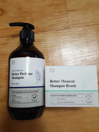 달리프 베러 퍼퓸 샴푸 1000ml 레이니데이 or 일랑로즈 — 5점을 준 리뷰어가 2018년 11월 올린 사용 사진