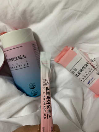 눈길 프로바이오틱스 눈길 콜라겐 프로바이오틱스 — 4.5점을 준 리뷰어가 2019년 11월 올린 사용 사진