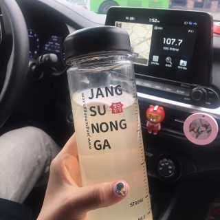 장수농가 리얼깔라만시 원샷 50ml 10팩+보틀 — 3.5점을 준 리뷰어가 2019년 4월 올린 사용 사진