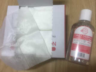 나이팅게일 광채토너130ml+더마 드레싱 코튼 100 SET — 4.83점을 준 리뷰어가 2018년 5월 올린 사용 사진