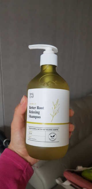 달리프 클로렐라 베러 루트 릴렉싱 샴푸 500ml — 4점을 준 리뷰어가 2020년 2월 올린 사용 사진