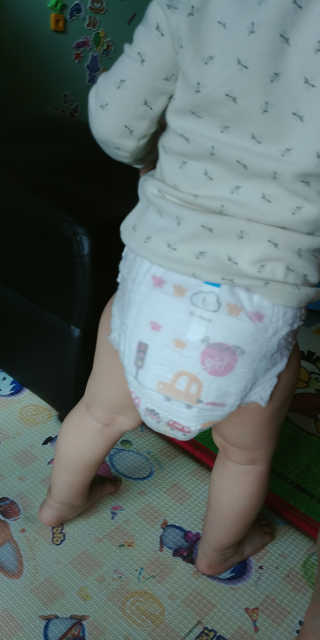 보솜이 액션핏 팬티형 — 4점을 준 리뷰어가 2019년 3월 올린 사용 사진