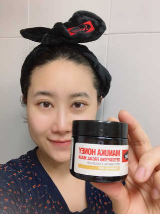 SWISSE 스위스 마누카 허니 디톡시파잉 페이셜 마스크 — 5점을 준 리뷰어가 2020년 1월 올린 사용 사진