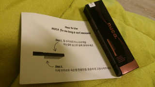누카 nuca fix-me long and curl mascara — 4.33점을 준 리뷰어가 2018년 5월 올린 사용 사진