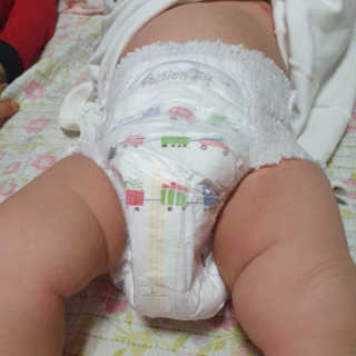보솜이 액션핏 팬티형 — 5점을 준 리뷰어가 2019년 4월 올린 사용 사진