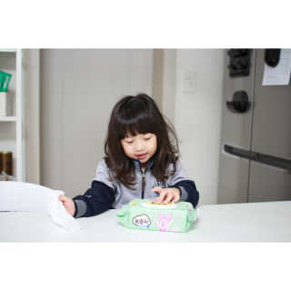 보솜이 아기물티슈 베이비케어 푸에디션 캡 74매 10입 — 5점을 준 리뷰어가 2019년 4월 올린 사용 사진