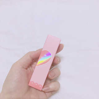 [블랙루즈] 컬러 락 하트 틴트 1+1 — 5점을 준 리뷰어가 2019년 8월 올린 사용 사진