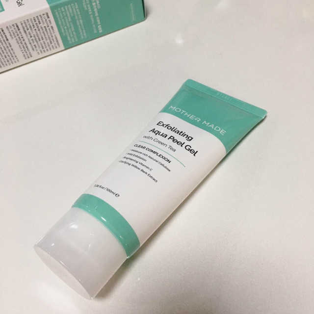 [마더메이드]엑스폴리에이팅 아쿠아필링젤 w. 그린티_E 리뷰 사진