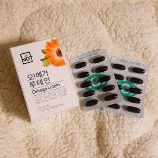 네츄럴굿띵스 오!메가루테인 60일분 — 4.5점을 준 리뷰어가 2019년 2월 올린 사용 사진