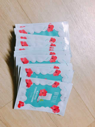 비알티씨 V10 파우더 클렌징 티백 2종 — 3점을 준 리뷰어가 2019년 2월 올린 사용 사진