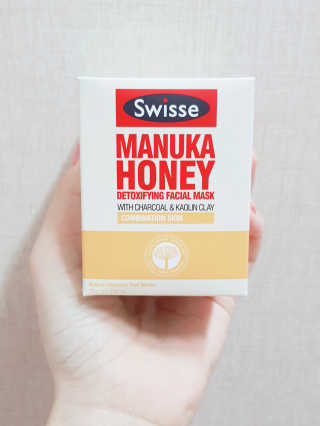 SWISSE 스위스 마누카 허니 디톡시파잉 페이셜 마스크 — 4점을 준 리뷰어가 2020년 1월 올린 사용 사진