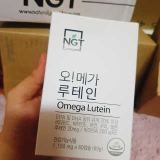 네츄럴굿띵스 오!메가루테인 60일분 — 5점을 준 리뷰어가 2019년 4월 올린 사용 사진