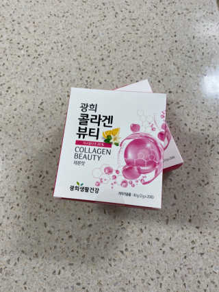 광희생활건강 광희 콜라겐뷰티 — 5점을 준 리뷰어가 2019년 11월 올린 사용 사진
