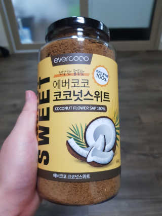 에버코코 코코넛 슈가 — 5점을 준 리뷰어가 2019년 7월 올린 사용 사진